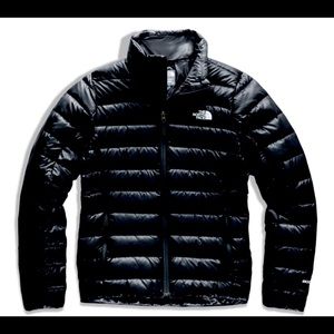 NEW THE NORTH FACE SIERRA PEAK DOWN PUFFER JACKET IN BLACK GLOSS
